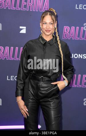 Lulu Lewe zu Gast auf dem schwarzen Teppich BEI der Deutschland première des films de Kino du monde de John Wick Ballerina im Kino Zoopalast AM 26.05.2025 à Berlin Berlin Deutschland *** Lulu Lewe en tant qu'invité sur le tapis noir à la première allemande du film du monde de John Wick Ballerina au cinéma Zoopalast le 26 05 2025 à Berlin Allemagne Banque D'Images