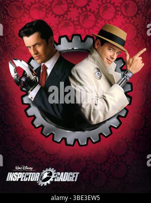 Inspector Gadget année : 1999 USA réalisé par David Kellogg Rupert Everett, Matthew Broderick Poster Banque D'Images