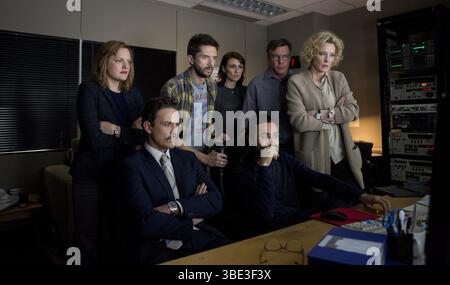 Année de vérité : 2015 USA / Australie réalisé par James Vanderbilt Elisabeth Moss, Topher Grace, Adam Saunders, Natalie Saleeba, David Lyons, Dennis Quaid, Cate Blanchett Banque D'Images