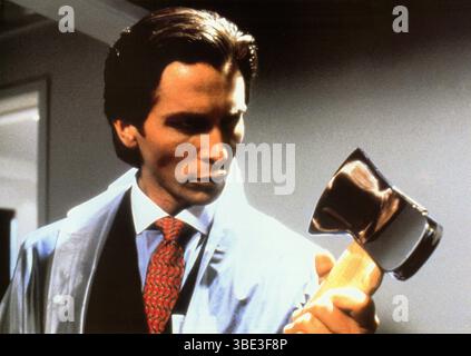 American Psycho année : 2000 USA réalisateur : Mary Harron Christian Bale Banque D'Images