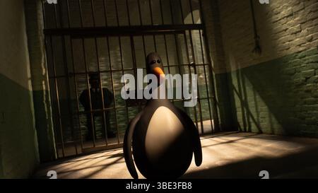 Wallace & Gromit : Vengeance Most Fowl Year : 2024 UK Director : Merlin Crossingham, Nick Park animation Banque D'Images