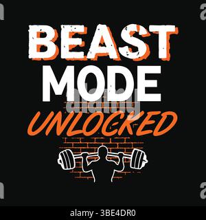 Pack SVG motivation gymnase | citations d'entraînement | designs de T-shirts de fitness | typographie de gymnastique | dictons de musculation | fichiers DXF EPS PNG fitness | citation de gymnastique G Illustration de Vecteur