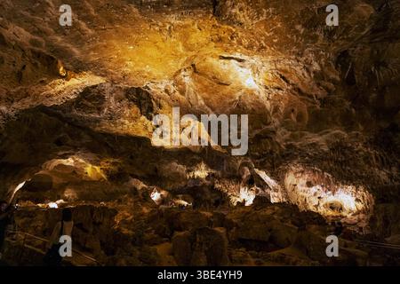 The Big Room ; Carlsbad Caverns National Park ; Carlsbad ; Nouveau-Mexique ; États-Unis Banque D'Images