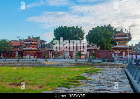 Thean Hou Temple (Tianhou Gong, Tin Hau Temple) est le temple Mazu dédié à la déesse de la mer Mazu, le temple est un site du patrimoine mondial à Licheng Distri Banque D'Images