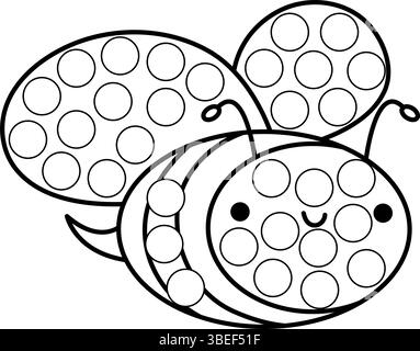 Pages de marqueurs de points avec animal, illustration vectorielle de contour. Illustration de Vecteur