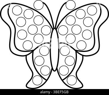 Pages de marqueurs de points avec animal, illustration vectorielle de contour. Illustration de Vecteur