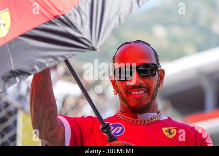 Montecarlo, Monaco. 29/28/2025. Lewis Hamilton, formule 1 TAG Heuer Gran Premio di Monaco 2025.Credit : Alessio Morgese AG. Foto moral / Emage / Alamy Live news Banque D'Images