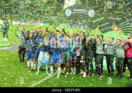 Wroclaw, basse-Silésie, Pologne. 28 mai 2025. Lors d'un match final de l'UEFA Conference League entre LE REAL BETIS et le CHELSEA FC, le 28 mai 2025. Wroclaw, Pologne. (Crédit image : © Mateusz Birecki/ZUMA Press Wire) USAGE ÉDITORIAL SEULEMENT ! Non destiné à UN USAGE commercial ! Banque D'Images