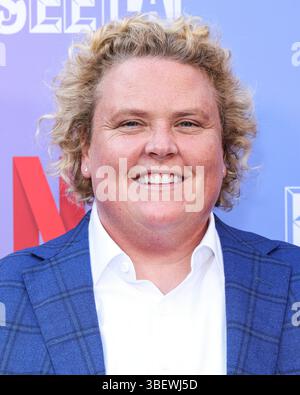 West Hollywood, États-Unis. 29 mai 2025. WEST HOLLYWOOD, LOS ANGELES, CALIFORNIE, États-Unis - MAI 29 : L'écrivain, comédien et actrice américaine Fortune Feimster arrive à Netflix est Une blague présente : FYSEE LA Comedy Night ATAS (Academy of Television Arts and Sciences) Emmy FYC (for Your considération) événement organisé au Comedy Store le 29 mai 2025 à West Hollywood, Los Angeles, Californie, États-Unis. (Photo de Xavier Collin/image Press Agency) crédit : image Press Agency/Alamy Live News Banque D'Images