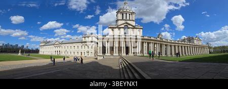 Ol Royal Naval College, Greenwich, Royaume-Uni Banque D'Images