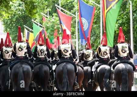 The Mall, Londres, Royaume-Uni. 31 mai 2025. Trooping the Colour The Major General's Review on the Mall. Credit : Matthew Chattle/Alamy Live News Banque D'Images