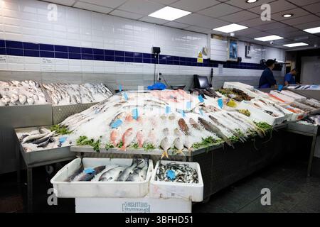 [MccLi0014028] Fulham Quality Fish London à Fulham, Londres. Photo prise le 19 mai 2025. C) Belinda Jiao 07598931257 www.belindajiao.com jiao.b Banque D'Images