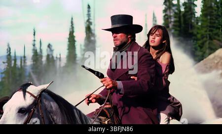 CLINT EASTWOOD et SYDNEY PENNY dans PALE RIDER (1985), réalisé par CLINT EASTWOOD. Crédit : WARNER BROTHERS / album Banque D'Images