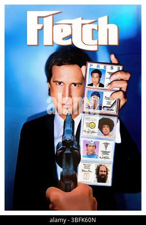CHEVY CHASE dans FLETCH (1985), réalisé par MICHAEL RITCHIE. Crédit : UNIVERSAL PICTURES / album Banque D'Images