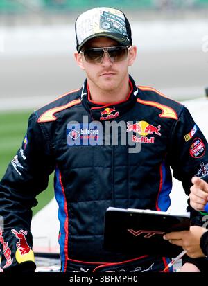 Kansas City, KS, États-Unis. 26 avril 2008. Kansas City, KS États-Unis - 26 avril 2008 : Scott Speed se prépare à se qualifier pour la course O'Reilly Auto parts 250 au Kansas Speedway à Kansas City, KS. (Crédit image : © Walter G. Arce Sr./ASP via ZUMA Press Wire) USAGE ÉDITORIAL SEULEMENT ! Non destiné à UN USAGE commercial ! Banque D'Images