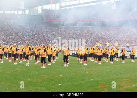 Leipzig, Allemagne. 31 mai 2025. Leipzig, Allemagne, 31 mai 2025 : Gala du stade 2025 du Festival international allemand de gymnastique, Leipzig, Allemagne. (Sven Beyrich/SPP) crédit : photo de presse sportive SPP. /Alamy Live News Banque D'Images