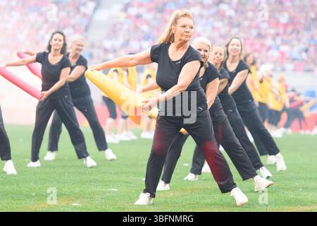 Leipzig, Allemagne. 31 mai 2025. Leipzig, Allemagne, 31 mai 2025 : Gala du stade 2025 du Festival international allemand de gymnastique, Leipzig, Allemagne. (Sven Beyrich/SPP) crédit : photo de presse sportive SPP. /Alamy Live News Banque D'Images