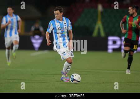 Terni, Italie. 03 juin 2025. Ferraris Andrea (Pescara) lors de la finale Play Off Italian série C, match Ternana Calcio vs Pescara 02 juin 2025 au stade Liberati de Terni Italie (photo de Luca Marchetti/LiveMedia) lors de Ternana vs pescara, match de football italien Coppa Italia Serie C à Terni, Italie, 02 juin 2025 crédit : Agence photo indépendante/Alamy Live News Banque D'Images