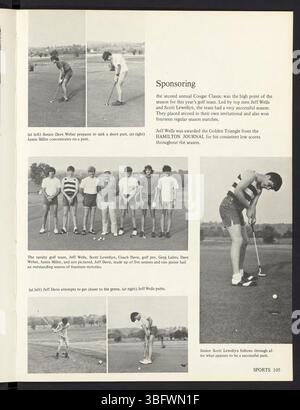 La page 109 de l'annuaire « The image » 1972 de l'Edgewood High School présente des portraits d'étudiants, des membres du corps professoral et des faits saillants des événements et activités scolaires qui ont marqué l'année scolaire. Banque D'Images