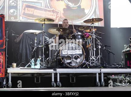 New Found Glory @ Slam Dunk Festival Italy, Milano. Foto di Davide Merli - Alamy Banque D'Images