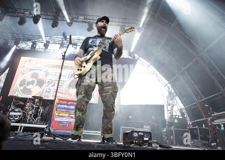 New Found Glory @ Slam Dunk Festival Italy, Milano. Foto di Davide Merli - Alamy Banque D'Images