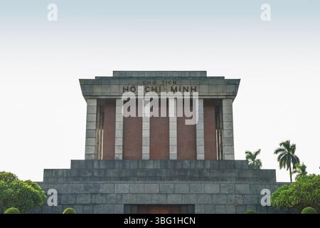 Mausolée de Ho Chi Minh à Hanoi, Vietnam, Asie Banque D'Images