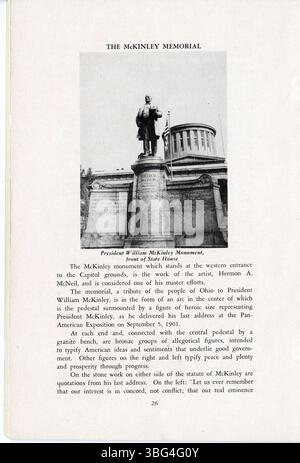 Cette brochure, publiée par la Franklin County Historical Society en 1952, met en lumière cinquante événements clés de l'histoire du comté de Franklin et de Columbus, détaillant comment ces moments ont eu un impact sur le développement de la région. Banque D'Images