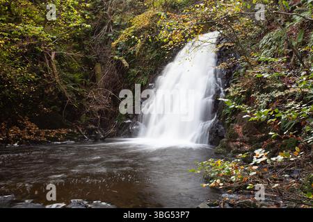 Cascade Glenoe Banque D'Images