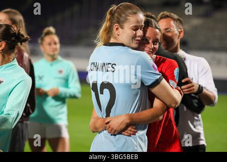 Wien, Österreich 03. Juni 2025 : UEFA Nations League Women - 2025 - Österreich vs. Deutschland Im Bild : Banque D'Images