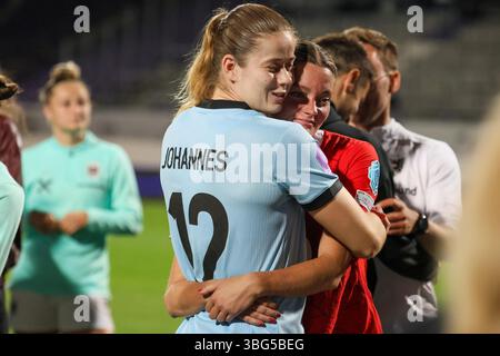 Wien, Österreich 03. Juni 2025 : UEFA Nations League Women - 2025 - Österreich vs. Deutschland Im Bild : Banque D'Images