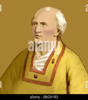 Pierre de Candie, également connu sous le nom de Peter Phillarges, Pietro Di Candia, Petros Philargos, c. 1339 – 1410, comme Alexandre V ou Alessandro V, antipape élu par le concile de Pise pendant le schisme occidental, il a régné de 1409 à sa mort en 1410, édité numériquement Banque D'Images