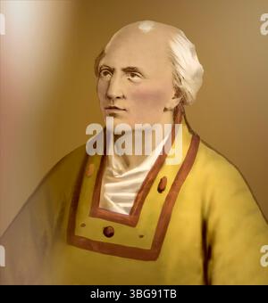 Pierre de Candie, également connu sous le nom de Peter Phillarges, Pietro Di Candia, Petros Philargos, c. 1339 – 1410, comme Alexandre V ou Alessandro V, antipape élu par le concile de Pise pendant le schisme occidental, il a régné de 1409 à sa mort en 1410, édité numériquement Banque D'Images