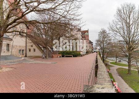Impression d'Ulm, une ville dans un état nommé Bade-Wuertemberg dans le sud-ouest de l'Allemagne Banque D'Images