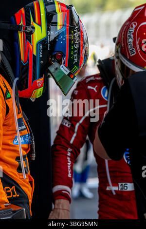 Montmelo, Espagne, 01 juin 2025, Oscar Piastri, australien, concourt pour McLaren F1. La journée du Grand Prix d'Espagne 2025, qui se déroule à Montmelo, en Espagne. Crédit : Michael Potts/Alamy Live News Banque D'Images