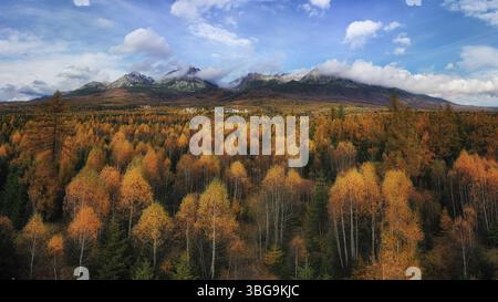 Belle nature slovaque préservée, une destination merveilleuse pour les vacances et la détente Banque D'Images