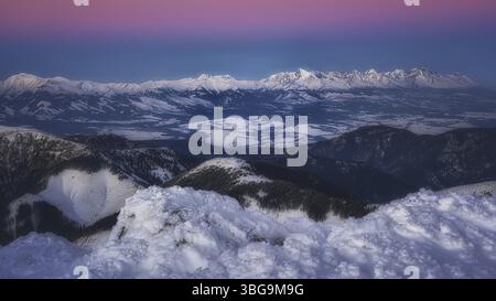 Belle nature slovaque préservée, une destination merveilleuse pour les vacances et la détente Banque D'Images