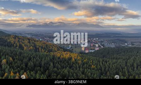 Belle nature slovaque préservée, une destination merveilleuse pour les vacances et la détente Banque D'Images