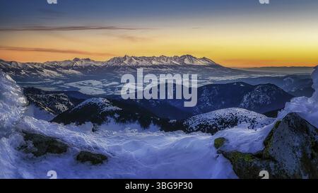 Belle nature slovaque préservée, une destination merveilleuse pour les vacances et la détente Banque D'Images