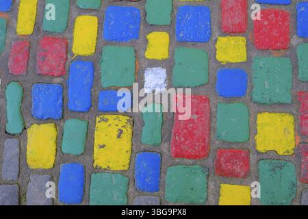 Hoellgasse, quartier des artistes, Passau, basse-Bavière, Bavière, Allemagne, Europe Banque D'Images