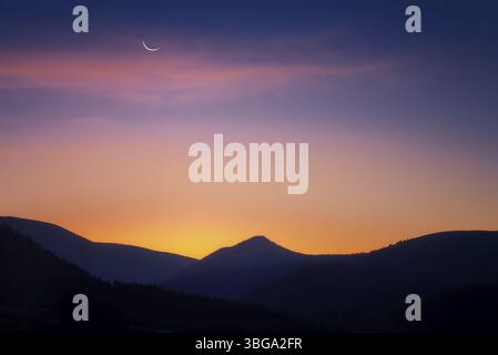 Belle nature slovaque préservée, une destination merveilleuse pour les vacances et la détente Banque D'Images