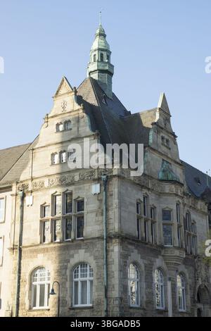 Bâtiment VHS à Recklinghausen, Rhénanie du Nord-Westphalie, Allemagne, Europe Banque D'Images