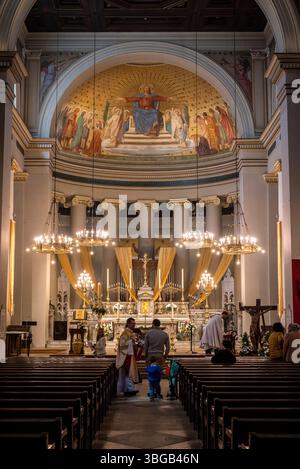 Église Saint-Germain-des-Prés, Saint-Germain-en-Laye, Île-de-France, banlieue ouest de Paris, France Banque D'Images