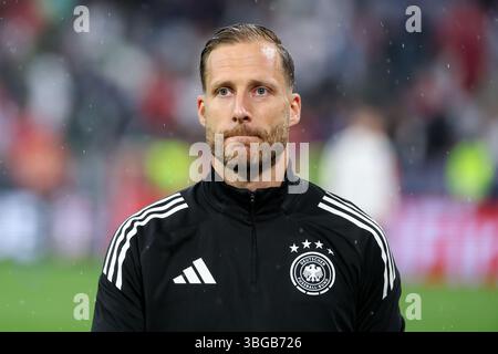UEFA Nations League Halbfinale - 24/25 - Deutschland - Portugal AM 04.06.2025 in der Allianz Arena in München Torwart/gardien Oliver Baumann (Deutschland 12) Foto : osnapix/Marcus Hirnschal Banque D'Images