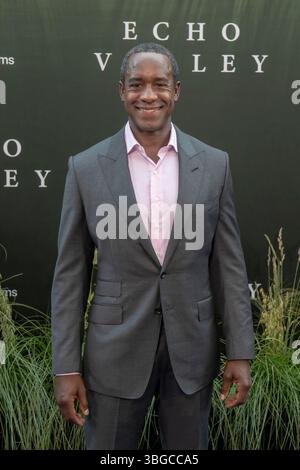 New York, États-Unis. 04 juin 2025. Albert Jones assiste à la première de ''Echo Valley'' New York à l'AMC Lincoln Square 13 à New York, États-Unis, le 4 juin 2025. (Photo de Thenews2/NurPhoto) crédit : NurPhoto SRL/Alamy Live News Banque D'Images