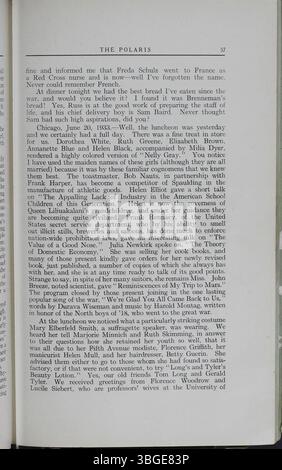 L’édition 1918 de l’annuaire Polaris met en lumière l’histoire de la North High School, y compris sa fondation en 1893 sous la direction de Charles D. Everett. La structure originale du renouveau roman de l'école a été conçue par l'architecte Frank L. Packard et achevée entre 1892 et 1893. Après avoir été remplacé en 1924, le bâtiment devint plus tard Columbus International High School en 2012 après une période de fermeture. Banque D'Images