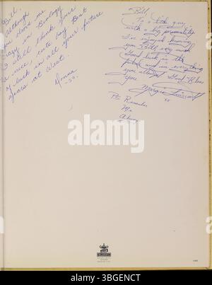 L'annuaire 1959 de l'école secondaire West High School, « The Occident », met en lumière la fondation de l'école en 1908 et son nouveau bâtiment achevé en 1929. Conçu par Howard Dwight Smith, le second West High School est toujours en activité aujourd'hui. Le bâtiment d'origine est devenu Starling Junior High et a fermé en 2012. Banque D'Images