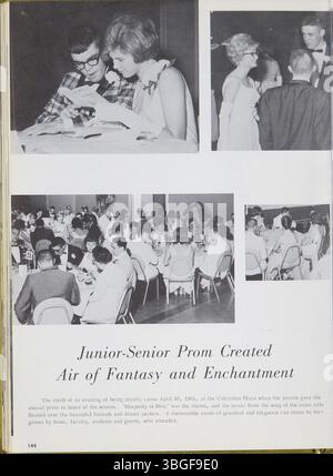 L'édition 1965 de l'annuaire du lycée de Reynoldsburg, The Reynolian, présente l'évolution historique du système éducatif du district. La première école du canton de Truro, une cabane en rondins de 1819, a conduit à la création d'une école de briques de deux étages en 1858. La Reynoldsburg Union Academy a ouvert ses portes en 1868, avec sa première promotion en 1871. L'annuaire Reynolian a commencé en 1943, et le bâtiment est maintenant Hannah J. Ashton Middle School. Banque D'Images