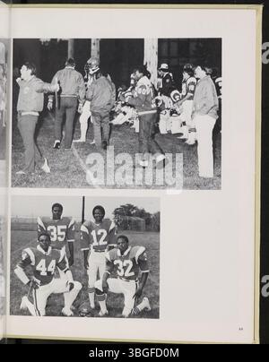 L'annuaire Diabolis 1980 de Marion Franklin High School présente des photographies d'élèves et des faits saillants de l'année scolaire. Marion Franklin High School, situé au 1265 Koebel Road, Columbus, Ohio, a ouvert le 4 septembre 1953, et a été inauguré le 20 novembre 1953. L'annuaire comprend un retour sur les événements étudiants importants et l'histoire de l'école. Banque D'Images