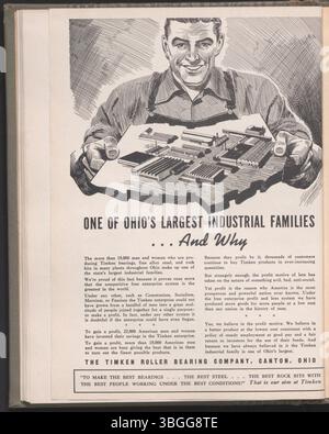 Page tirée de l'annuaire 1949 de l'école secondaire Holy Family, intitulée 'le pilote'. L'annuaire retrace l'histoire de l'école, qui a fonctionné de 1912 à 1971. Banque D'Images