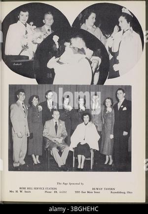 Le lycée de Reynoldsburg a commencé avec une cabane en rondins en 1819, suivie par une école de briques de deux étages en 1858. La Reynoldsburg Union Academy a ouvert ses portes en 1868 et a obtenu son diplôme de première promotion en 1871. En 1925, l'école a été remodelée et est devenue la Hannah J. Ashton Middle School. Le lycée de Reynoldsburg exploite actuellement deux campus, Livingston Avenue et Summit Road. Banque D'Images